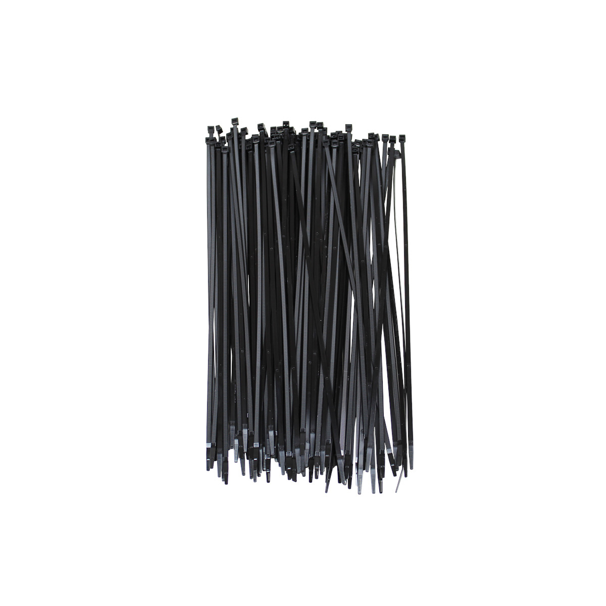 K Tool International Cable Zip Ties — 14in. Length, 50-Lb. Tensile Strength, Black, 100 Pcs, Model# KTI78140